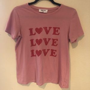 Size small graphic tee by the brand double zero.